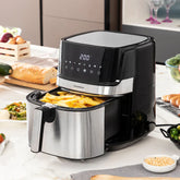 Air Fryer InnovaGoods Fryinn Pro 5500 Preta 1700 W 5,5 L Aço Inoxidável
