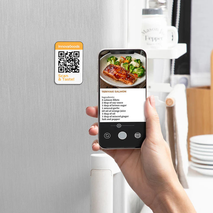 Air Fryer InnovaGoods Fryinn Pro 5500 Preta 1700 W 5,5 L Aço Inoxidável