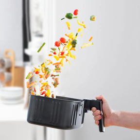 Air Fryer InnovaGoods Fryinn Pro 5500 Preta 1700 W 5,5 L Aço Inoxidável