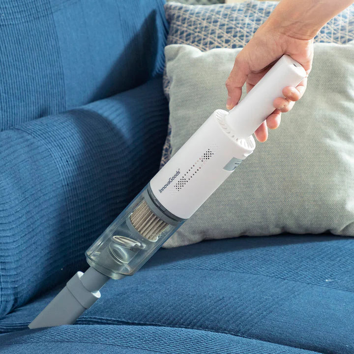 Aspirador portátil recarregável Hancuum InnovaGoods com 3 acessórios