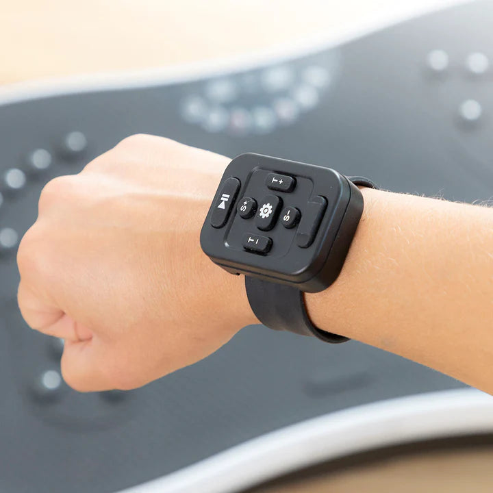 Plataforma de treino vibratória com acessórios e guia de exercícios Vybeform InnovaGoods