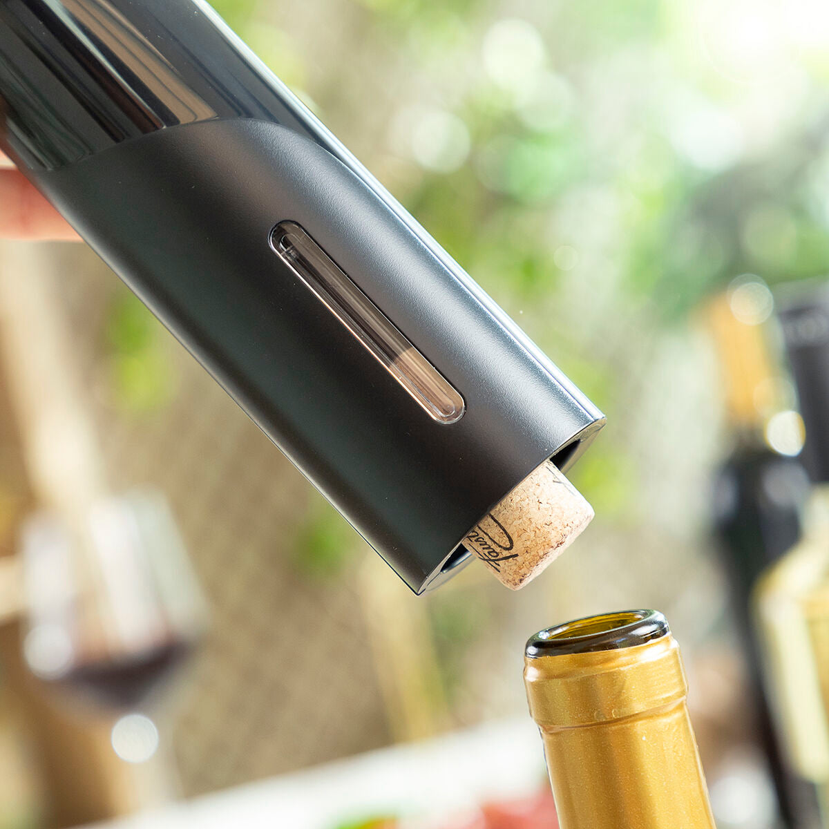 Saca-rolhas elétrico com acessórios para vinho InnovaGoods Corking