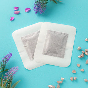 Autocolantes Detox para os Pés Lavanda 10 Unidades